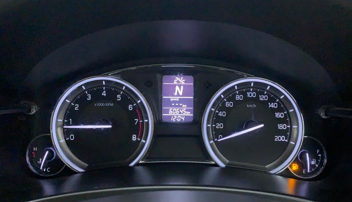 2016 Maruti Ciaz ZXI+ AT, Petrol, Automatic, 60,711 km, Odometer Image