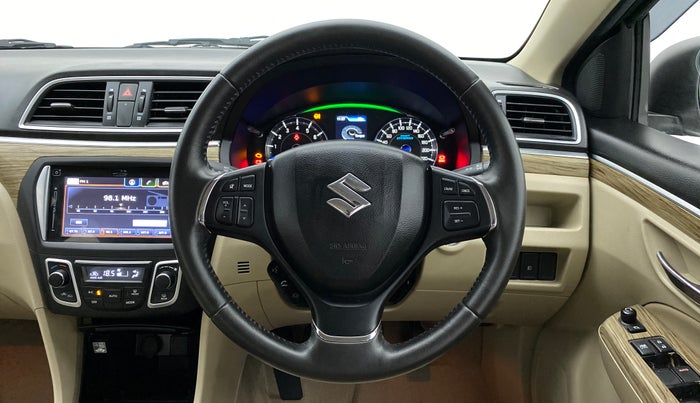 2019 Maruti Ciaz 1.5 ALPHA SHVS, Petrol, Manual, 8,969 km, Steering Wheel Close-up
