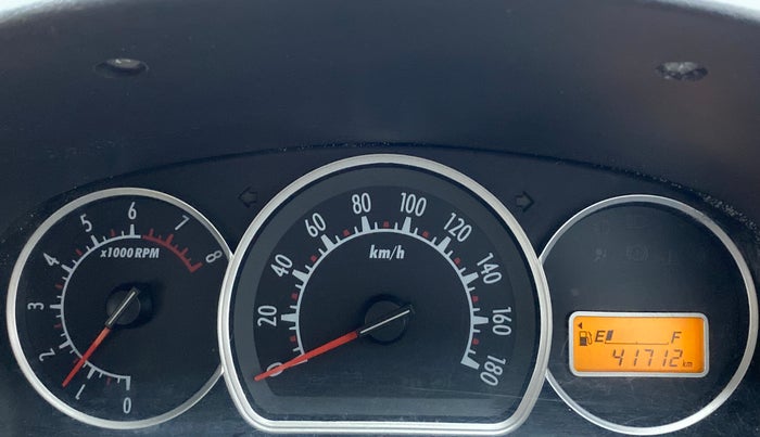 2012 Maruti Alto K10 VXI, Petrol, Manual, 41,712 km, Odometer Image