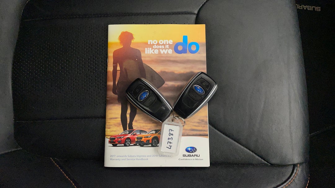 2018 Subaru XV 2.0i-s, Automatic, 95817 km, Key Close-up