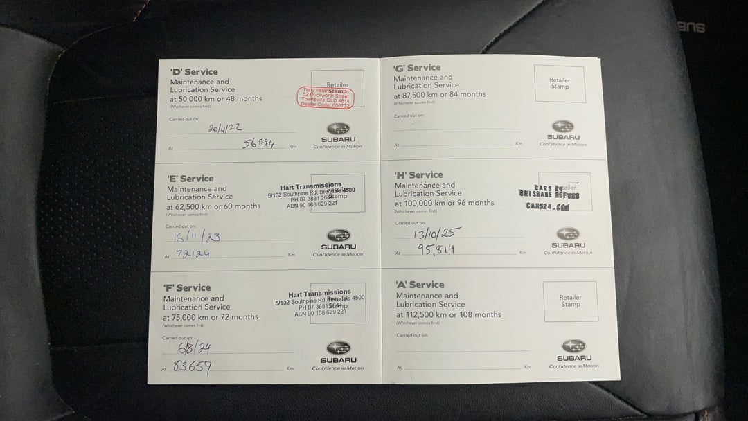 2018 Subaru XV 2.0i-s, Automatic, 95817 km, Service History