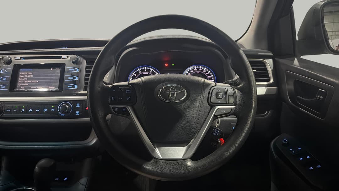 2015 Toyota Kluger Gx (4x2), Automatic, 130938 km, Steering Wheel Close-up