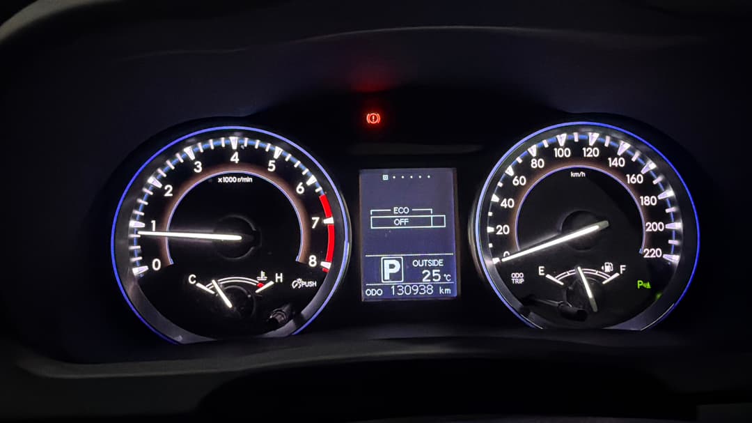 2015 Toyota Kluger Gx (4x2), Automatic, 130938 km, Odometer View