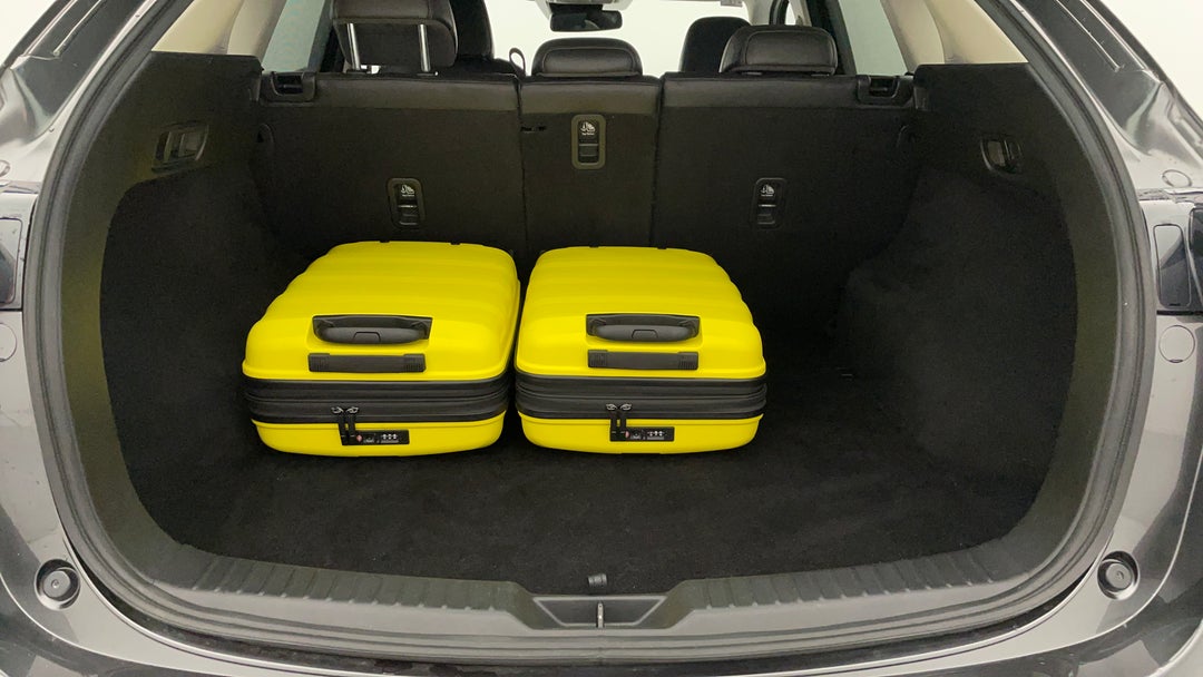 Boot Inside View with Luggage