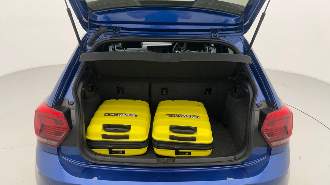 Boot Inside View with Luggage