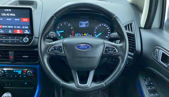 2018 Ford Ecosport TITANIUM 1.5L SIGNATURE EDITION (SUNROOF) PETROL, Petrol, Manual, 67,952 km, Steering Wheel Close Up