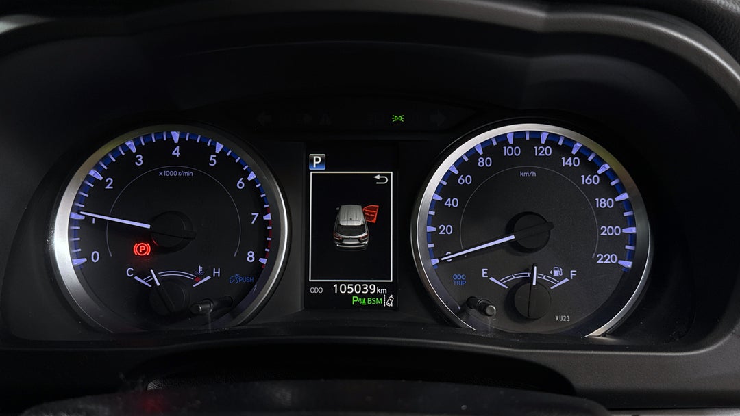 2019 Toyota Kluger Gx (4x2), Automatic, 105039 km, Odometer View