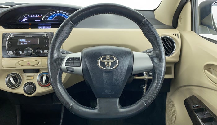 2018 Toyota Etios VX, Petrol, Manual, 16,485 km, Steering Wheel Close Up