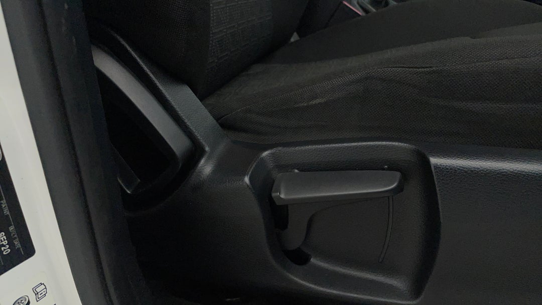 Drivers Side Adjustment Panel