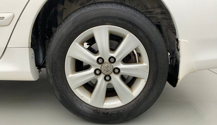 2012 Toyota Corolla Altis G, Petrol, Manual, 78,351 km, Left Rear Wheel
