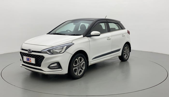 2018 Hyundai Elite i20 ASTA 1.2 DUAL TONE, Petrol, Manual, 27,636 km, Left Front Diagonal