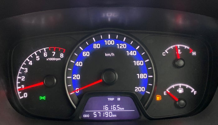 2017 Hyundai Xcent SX 1.2, Petrol, Manual, 57,230 km, Odometer Image