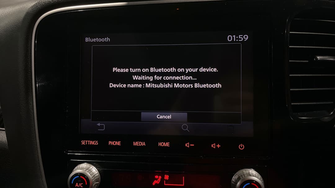 2020 Mitsubishi Outlander Black Edition 7 Seat (2WD), Automatic, 116086 km, Android/Apple Car Play