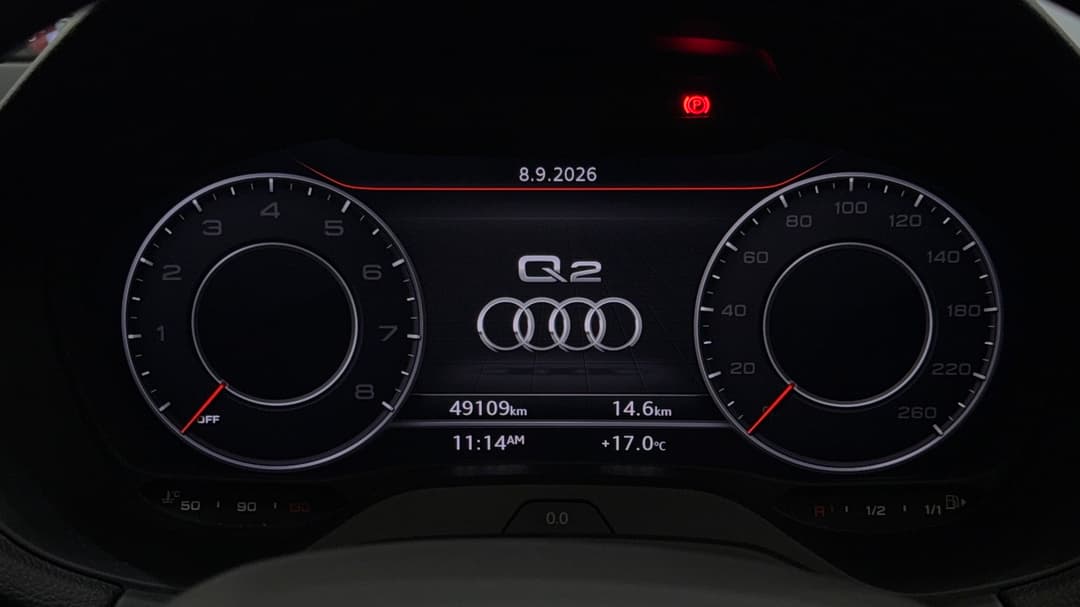 2021 Audi Q2 35 Tfsi Design (1.4 Tfsi), Automatic, 49109 km, Odometer View