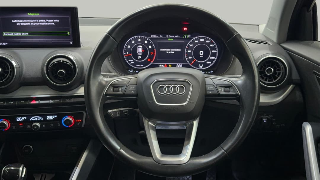 2021 Audi Q2 35 Tfsi Design (1.4 Tfsi), Automatic, 49109 km, Steering Wheel Close-up