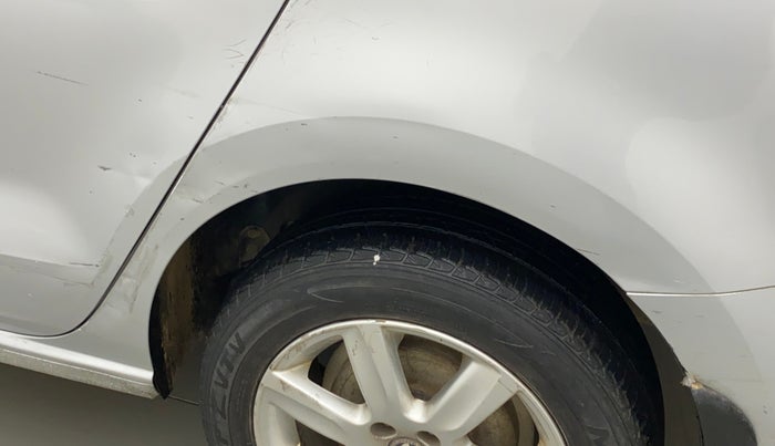 2011 Volkswagen Vento HIGHLINE 1.6 MPI, Petrol, Manual, 55,056 km, Left quarter panel - Slightly dented