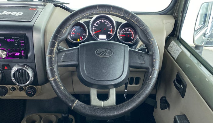 2018 Mahindra Thar CRDE 4X4 AC, Diesel, Manual, 41,410 km, Steering Wheel Close Up