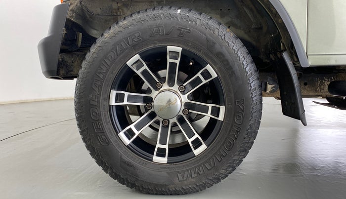 2018 Mahindra Thar CRDE 4X4 AC, Diesel, Manual, 41,410 km, Left Front Wheel
