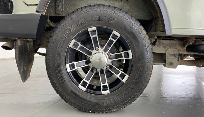 2018 Mahindra Thar CRDE 4X4 AC, Diesel, Manual, 41,410 km, Right Rear Wheel
