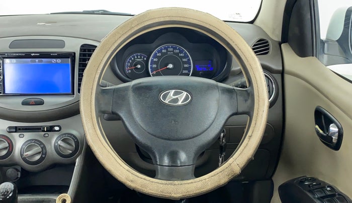 2011 Hyundai i10 MAGNA 1.2 KAPPA2, CNG, Manual, 89,654 km, Steering Wheel Close Up
