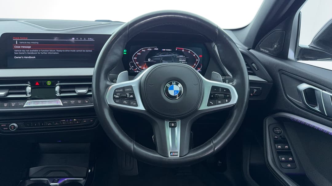 2019 BMW 1 M135i xDrive, Automatic, 65955 km, Steering Wheel Close-up