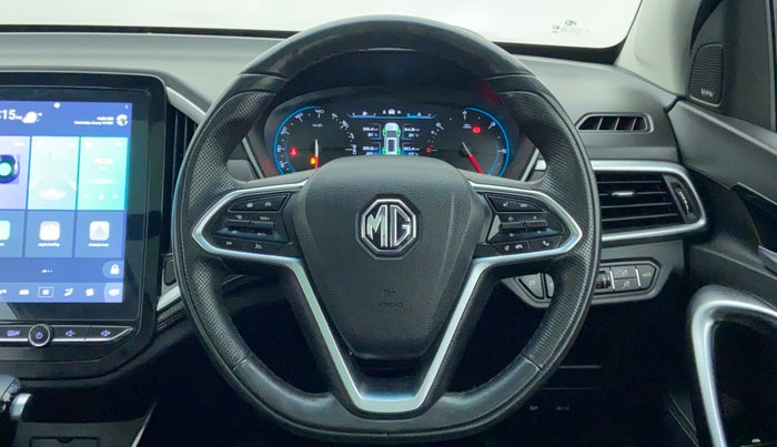 2019 MG HECTOR SHARP DCT PETROL, Petrol, Automatic, 25,581 km, Steering Wheel Close Up