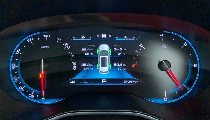 2019 MG HECTOR SHARP DCT PETROL, Petrol, Automatic, 25,581 km, Odometer Image