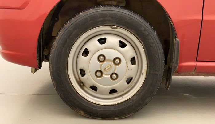 2011 Hyundai Santro Xing GL PLUS, Petrol, Manual, 71,205 km, Left Front Wheel