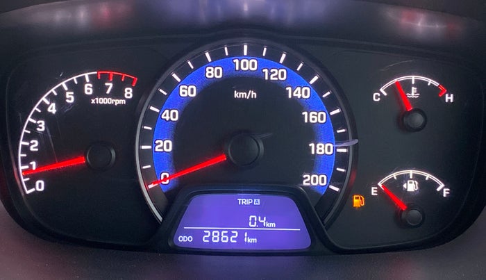 2016 Hyundai Xcent SX 1.2, Petrol, Manual, 28,661 km, Odometer Image