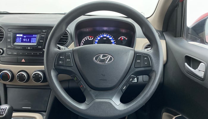 2016 Hyundai Xcent SX 1.2, Petrol, Manual, 28,661 km, Steering Wheel Close Up