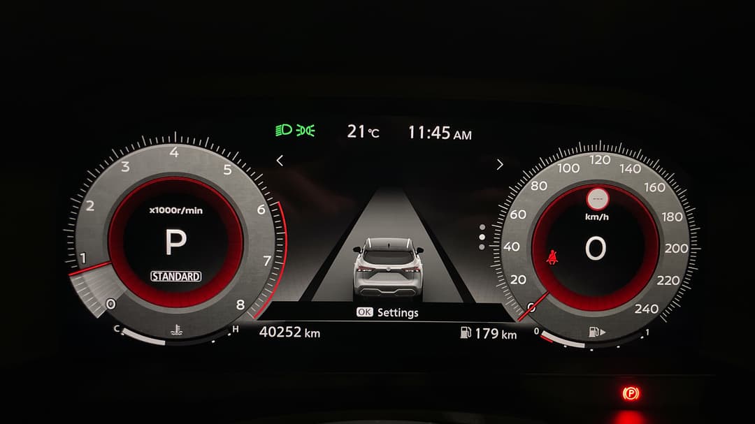 2023 Nissan Qashqai Ti, Automatic, 40252 km, Odometer View