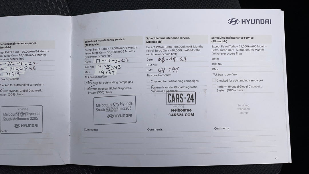 2019 Hyundai Sonata Active, Automatic, 44303 km, Service History