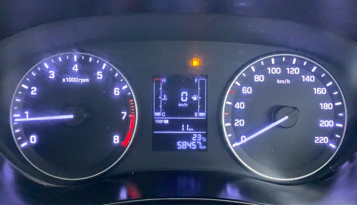2015 Hyundai Elite i20 MAGNA 1.2, Petrol, Manual, 58,568 km, Odometer Image