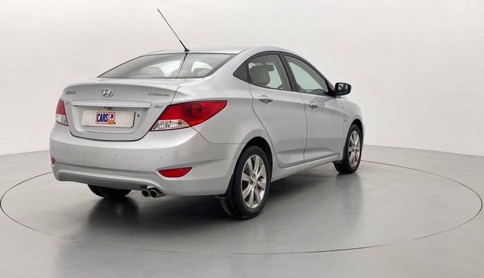 2012 Hyundai Verna FLUIDIC 1.6 SX VTVT, Petrol, Manual, 40,114 km, Right Back Diagonal