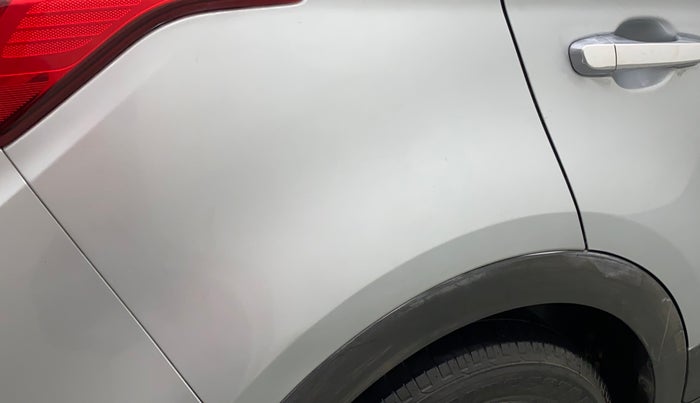 2018 Hyundai Creta SX AT 1.6 PETROL, Petrol, Automatic, 85,031 km, Right quarter panel - Minor scratches