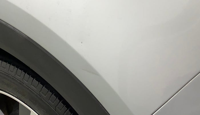2018 Hyundai Creta SX AT 1.6 PETROL, Petrol, Automatic, 85,031 km, Left quarter panel - Minor scratches