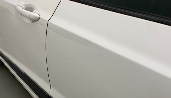 2014 Hyundai Xcent S 1.2, Petrol, Manual, 1,19,586 km, Rear left door - Slightly dented