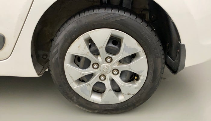 2014 Hyundai Xcent S 1.2, Petrol, Manual, 1,19,586 km, Left Rear Wheel