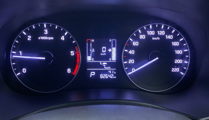 2017 Hyundai Creta SX PLUS AT 1.6 DIESEL, Diesel, Automatic, 82,642 km, Odometer Image