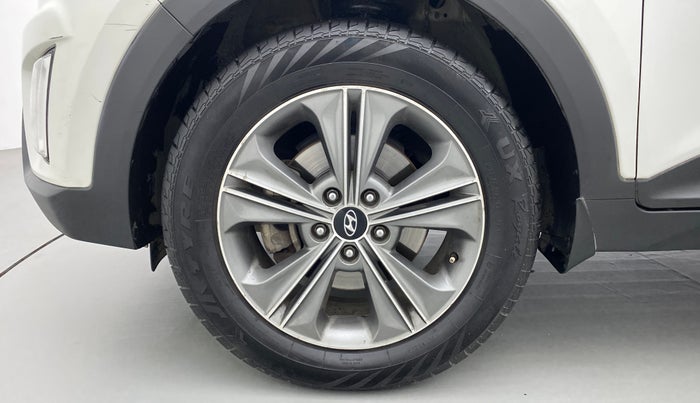 2017 Hyundai Creta SX PLUS AT 1.6 DIESEL, Diesel, Automatic, 82,642 km, Left Front Wheel