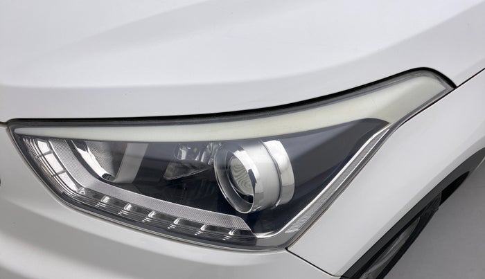 2017 Hyundai Creta SX PLUS AT 1.6 DIESEL, Diesel, Automatic, 82,642 km, Left headlight - Faded