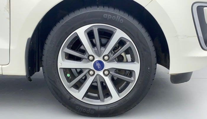 2021 Ford New Figo TITANIUM PLUS 1.2 PETROL AT, Petrol, Automatic, 14,110 km, Right Front Wheel