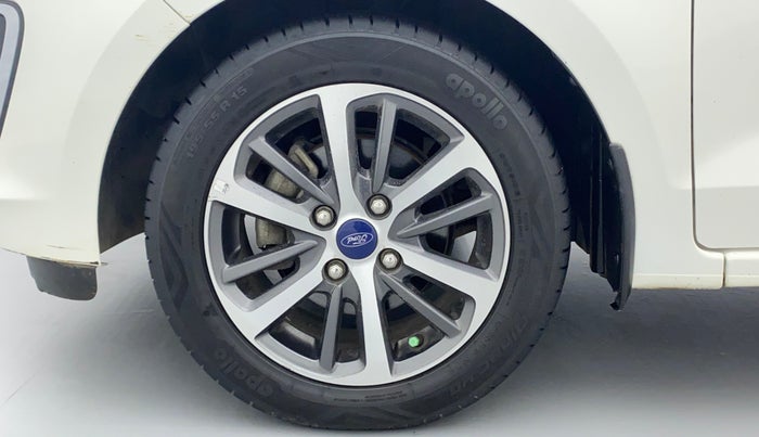 2021 Ford New Figo TITANIUM PLUS 1.2 PETROL AT, Petrol, Automatic, 14,110 km, Left Front Wheel
