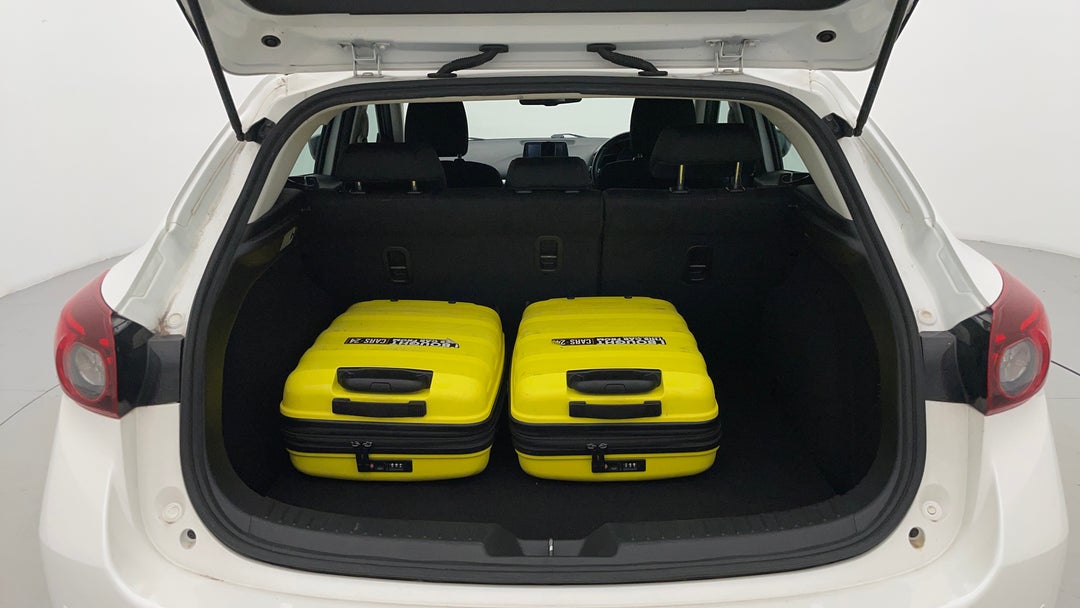 Boot Inside View with Luggage