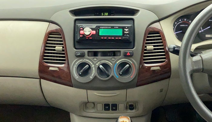 2009 Toyota Innova 2.5 G4 8 STR, Diesel, Manual, 1,82,019 km, Air Conditioner