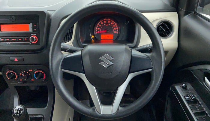 2019 Maruti New Wagon-R VXI 1.0, Petrol, Manual, 3,623 km, Steering Wheel Close-up
