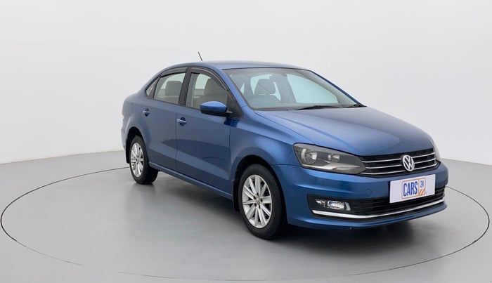2017 Volkswagen Vento HIGHLINE PETROL AT, Petrol, Automatic, 71,715 km, Right Front Diagonal