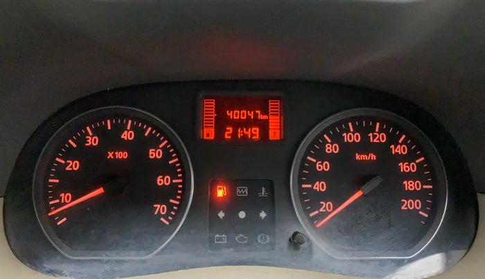 2013 Nissan Terrano XL (P), Petrol, Manual, 40,047 km, Odometer Image
