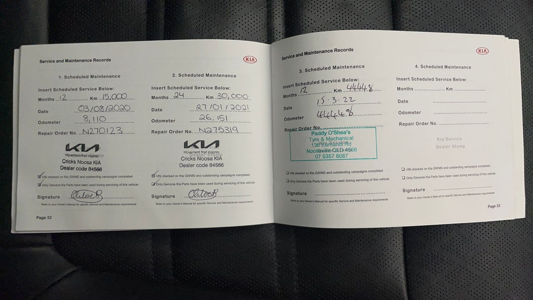 2019 Kia Sorento Gt-line (4x4), Automatic, 111726 km, Service History