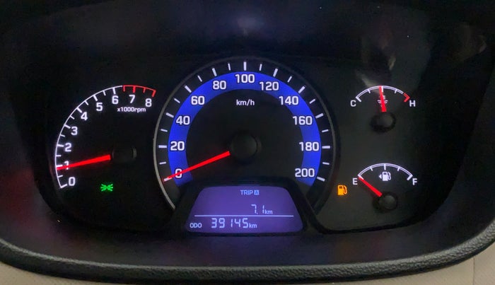 2014 Hyundai Xcent S 1.2, Petrol, Manual, 39,145 km, Odometer Image